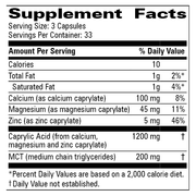 Caprylate Complex (100 Capsules)