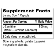 L-Carnitine 500mg (60 Capsules)