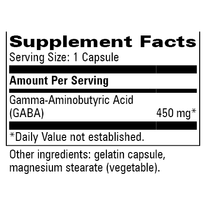 Gaba 450mg (90 Capsules)