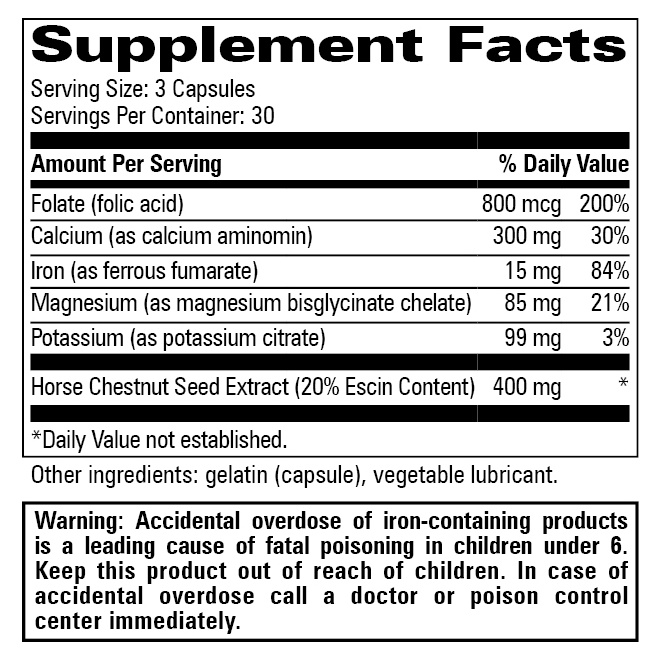 Legs On Edge (90 Capsules)