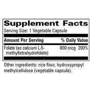 Methyl Folate (60 Capsules)
