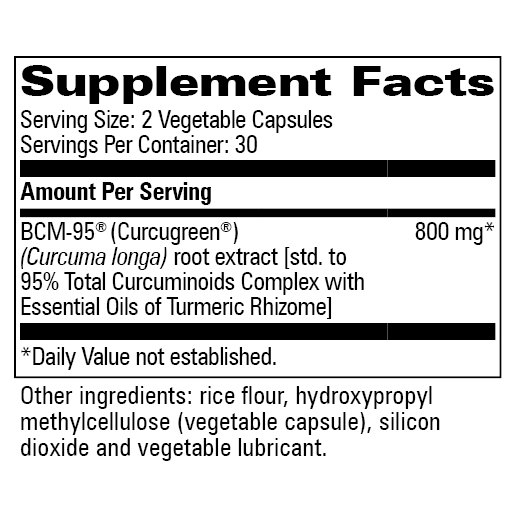 Curcumin BCM-95 (60 Capsules)