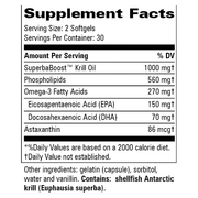 Krill Ultra (60 Softgels)