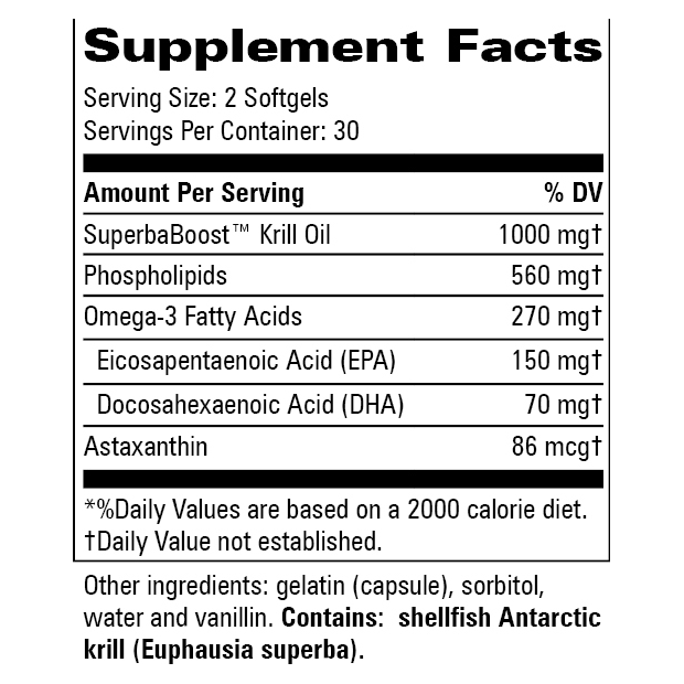 Krill Ultra (60 Softgels)