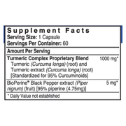 Turmeric Curcumin 1000mg (60 Capsules)