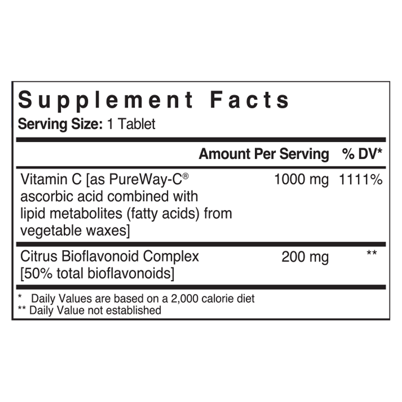 Vitamin C-1000 w/ Bioflavonoids (90 Tablets)