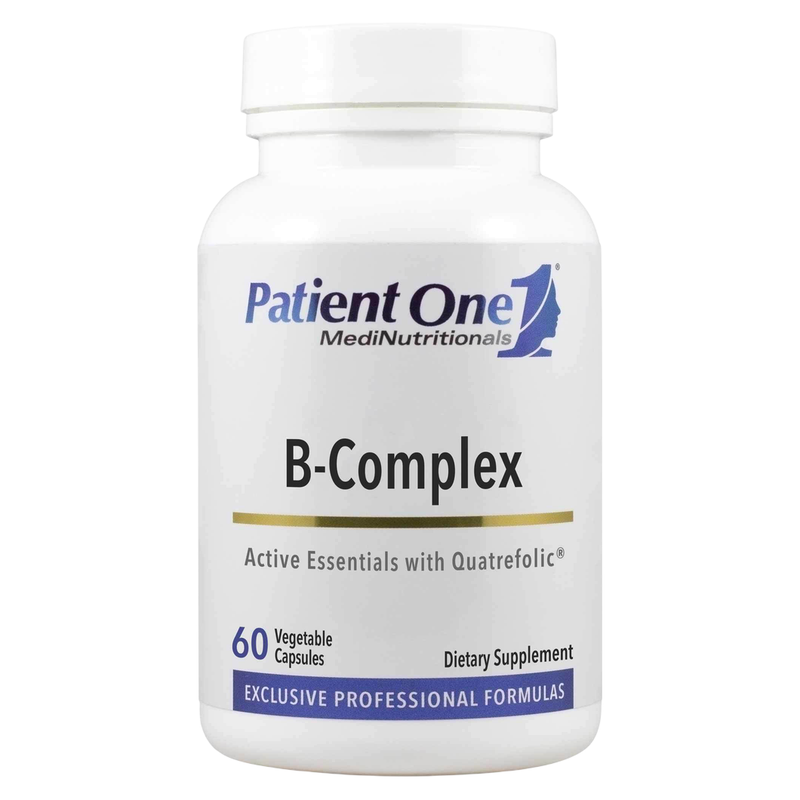 B-Complex with Quatrefolic (60 Capsules)