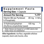 5 HTP 100mg w/Vitamin B6 (60 Capsules)
