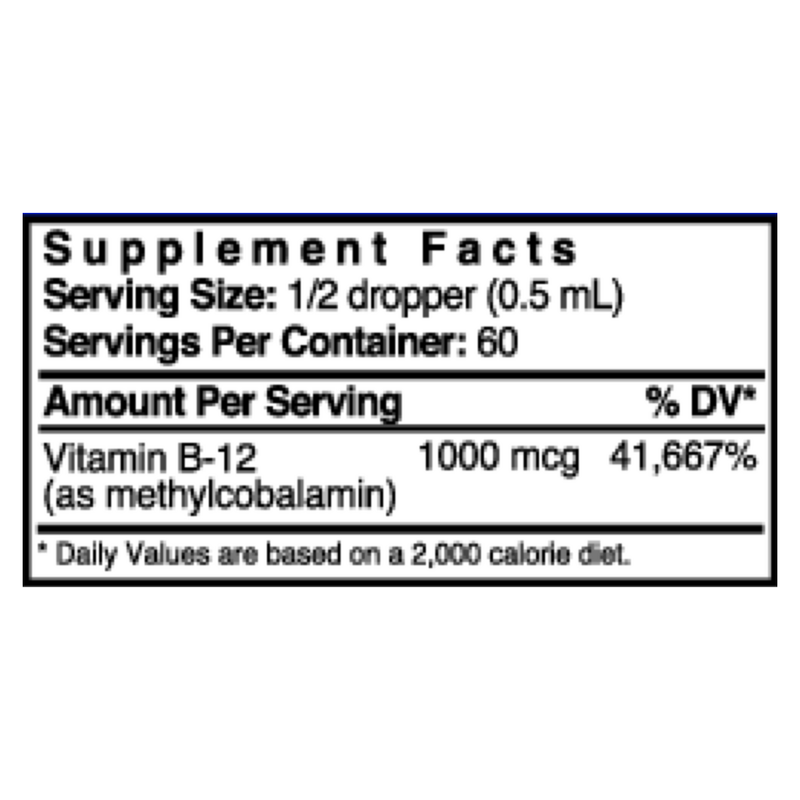 B-12 Methylcobalamin Liquid (30 ml)