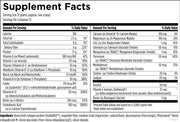 PaleoMeal Supplement Facts