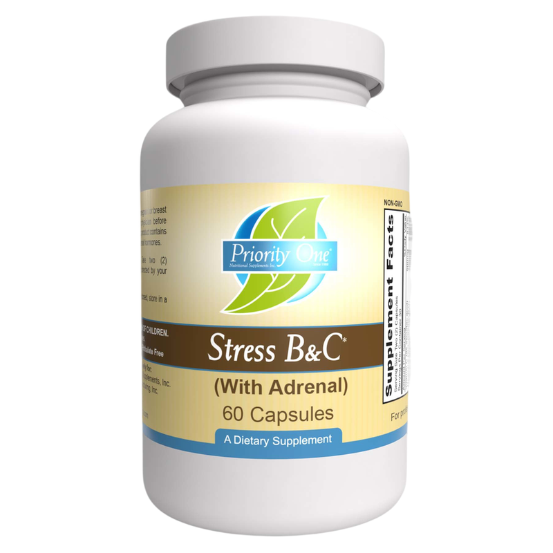 Stress B and C w/Adrenal (60 Capsules)