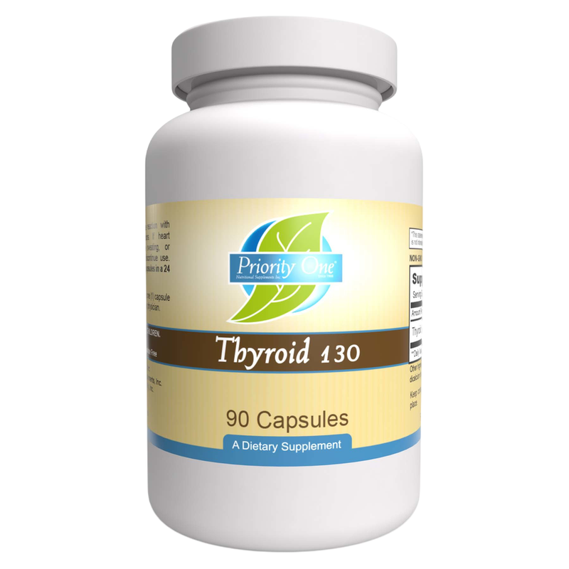 Thyroid 130mg (90 Capsules)