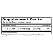 Red Yeast Rice (120 Capsules)