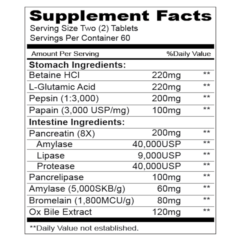 Enzy-Gest (120 Tablets)