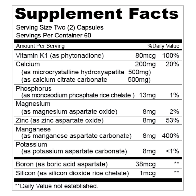 M.C.H.C. Calcium (120 Capsules)