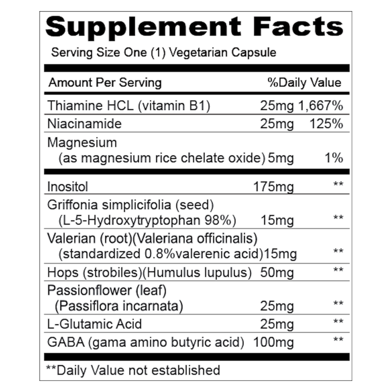 5-Hydroxy Gaba (90 Capsules)
