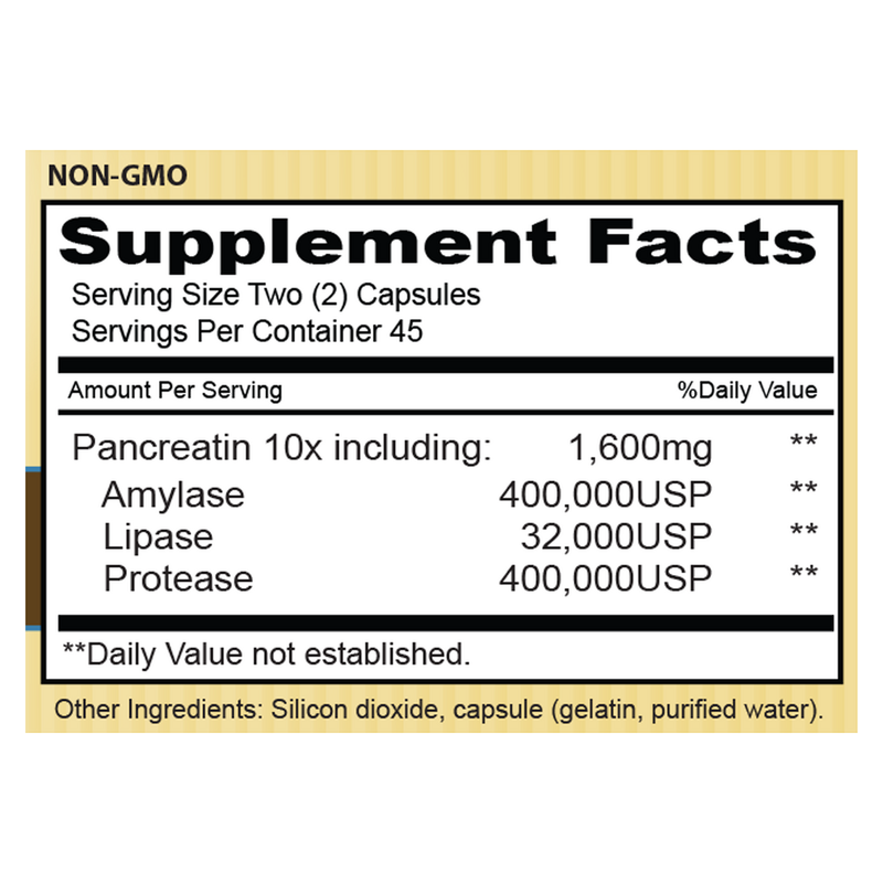 Pancreas 10xtra (90 Capsules)