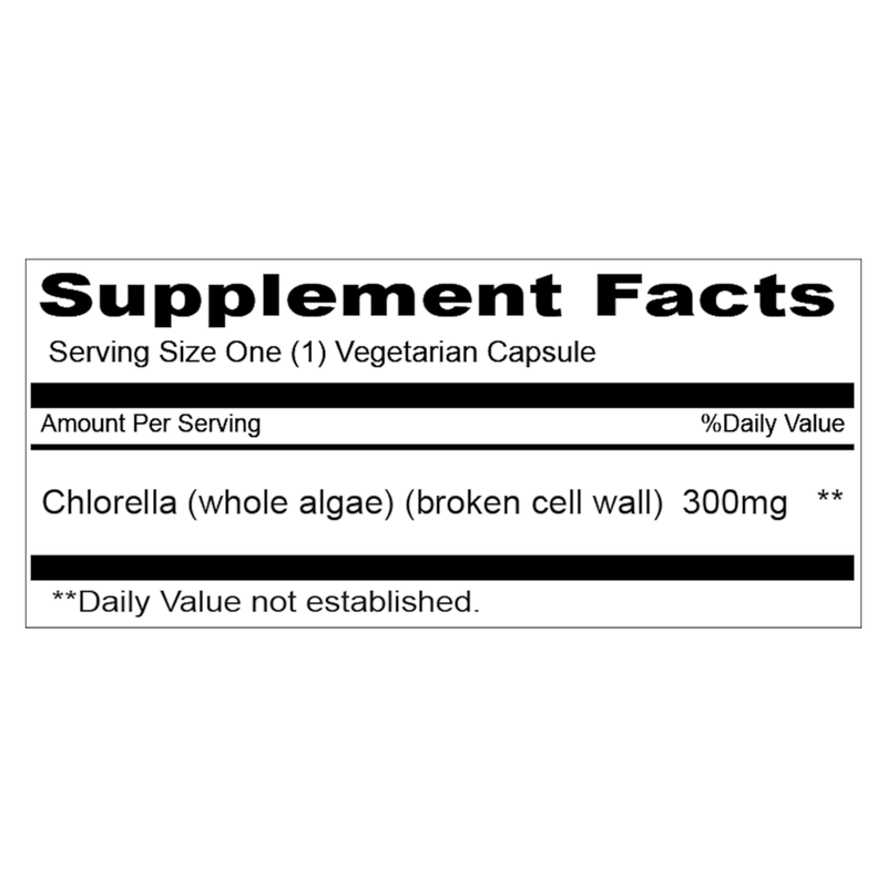 Chlorella (180 Capsules)