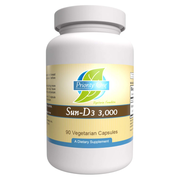 Sun-D3 3,000 IU (90 Capsules)