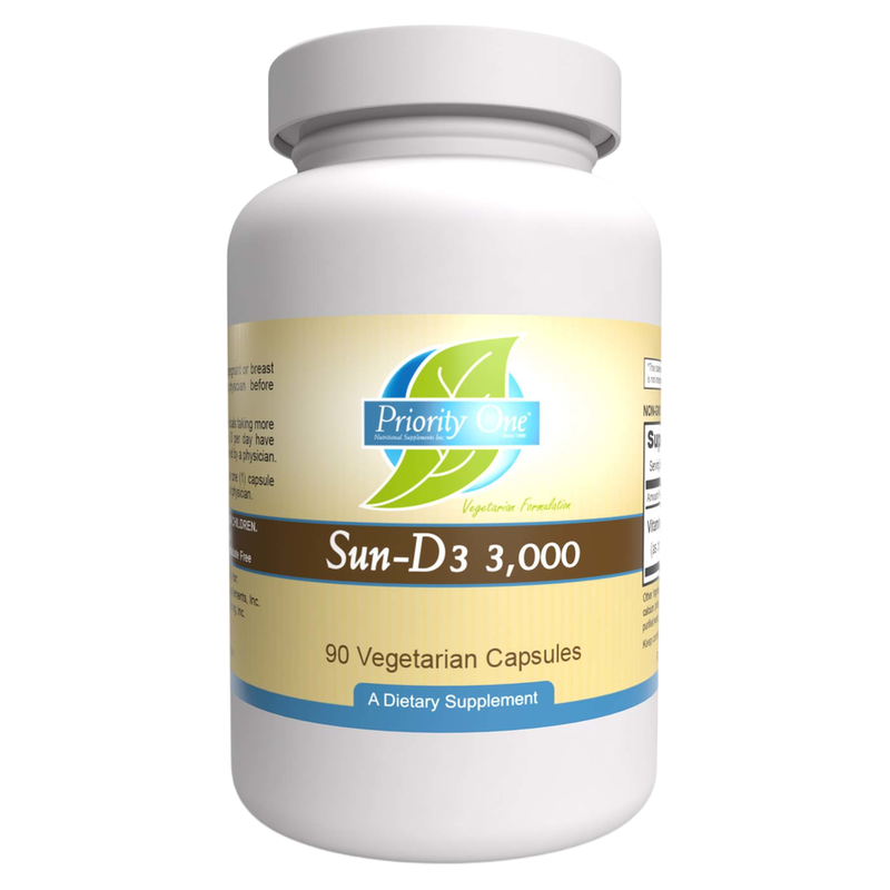 Sun-D3 3,000 IU (90 Capsules)