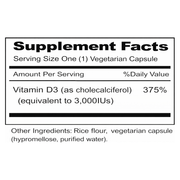 Sun-D3 3,000 IU (90 Capsules)