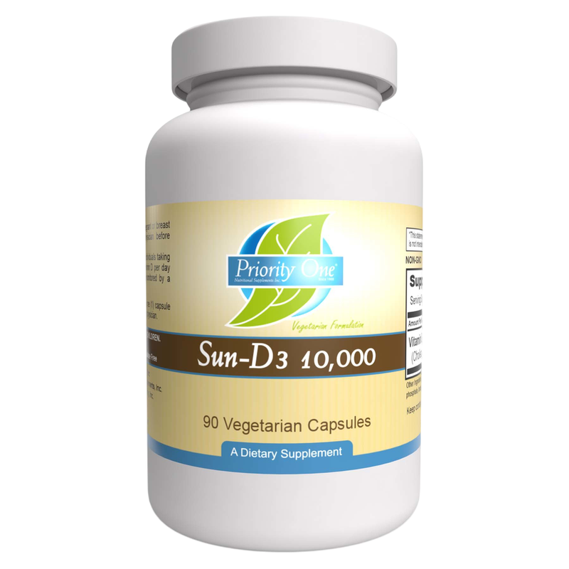 Sun-D3 10,000 IU (90 Capsules)