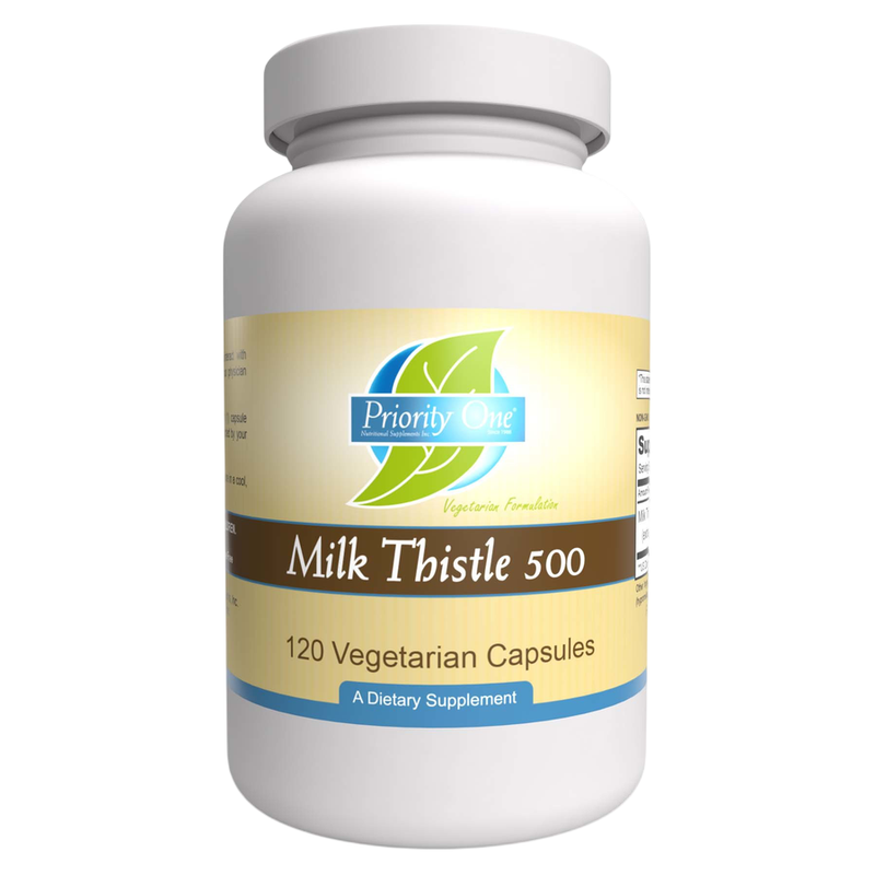 Milk Thistle 500mg (120 Capsules)