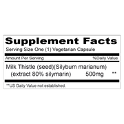 Milk Thistle 500mg (120 Capsules)