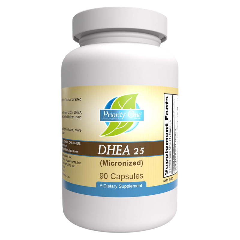 DHEA 25mg (90 Capsules)