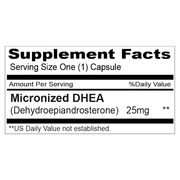DHEA 25mg (90 Capsules)