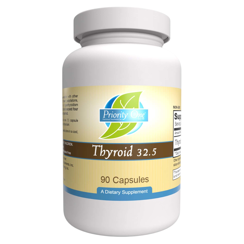 Thyroid 32.5mg (90 Capsules)