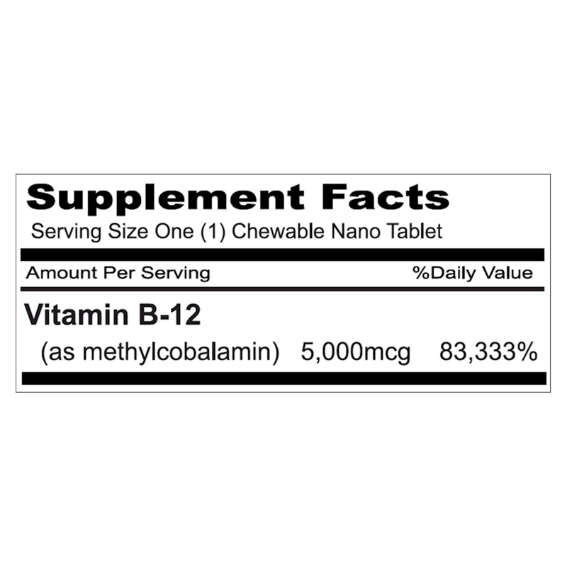 B12 Rapid Shot (60 Tablets)