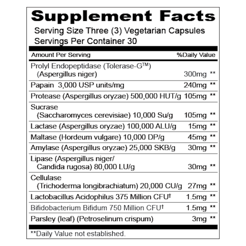 Gluten Resolve (90 Capsules)