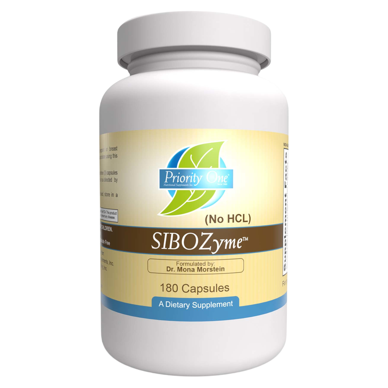 SIBOZyme™ (No HCL) (180 Capsules)