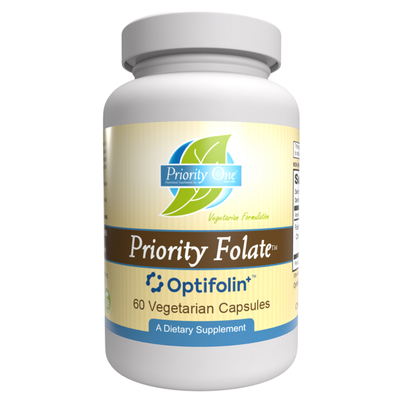 Priority Folate Optifolin+™ (60 Capsules)