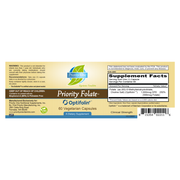 Priority Folate Optifolin+™ (60 Capsules)
