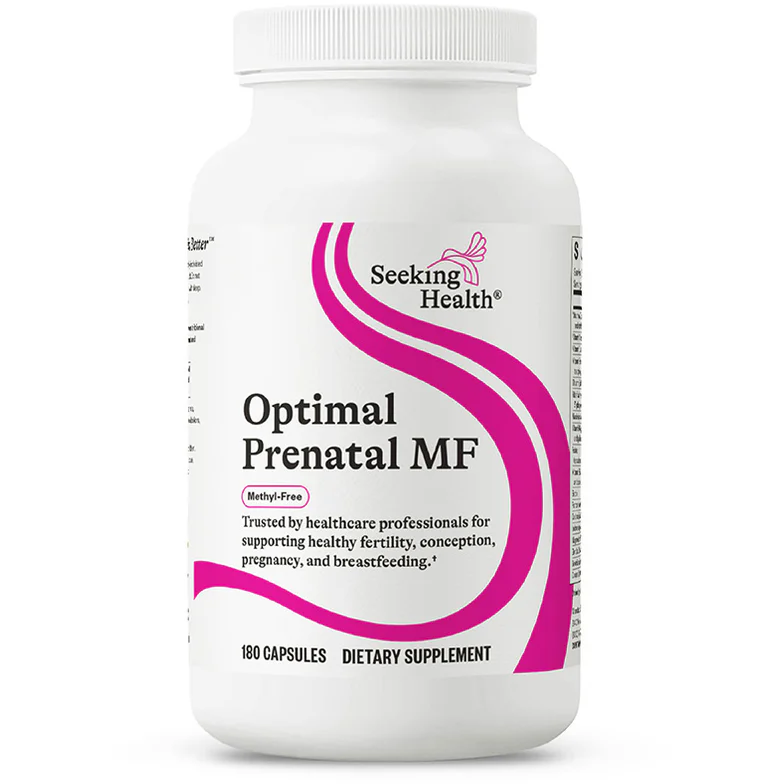 Optimal Prenatal Methyl-Free (180 Capsules)