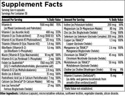 prenatal-pro (120 Capsules) Supplement Facts
