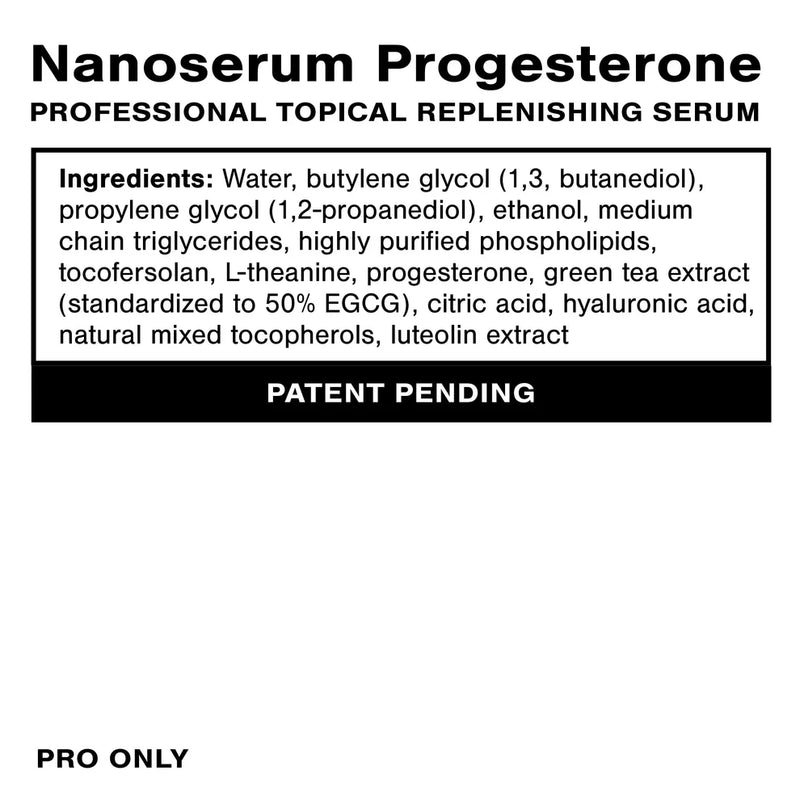 Nanoformulated Progesterone+