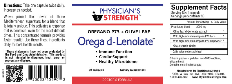 Orega d-Lenolate (30 Capsules)
