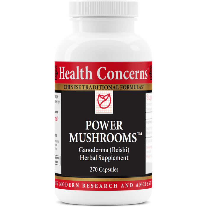 Health Concerns - Power Mushrooms - 270 Capsules 