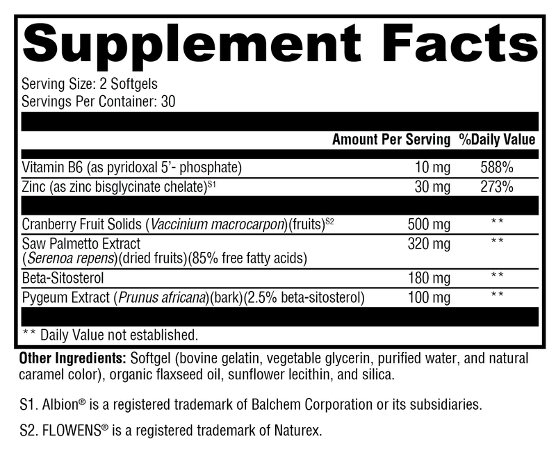 Prostate FLO (60 Softgels)