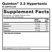 Original Quinton Hypertonic (30 Ampoules)