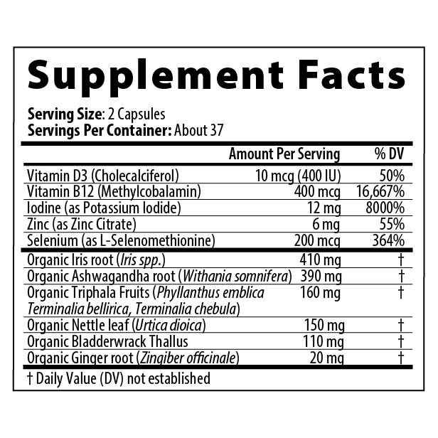 Thyroid Px (75 Capsules)