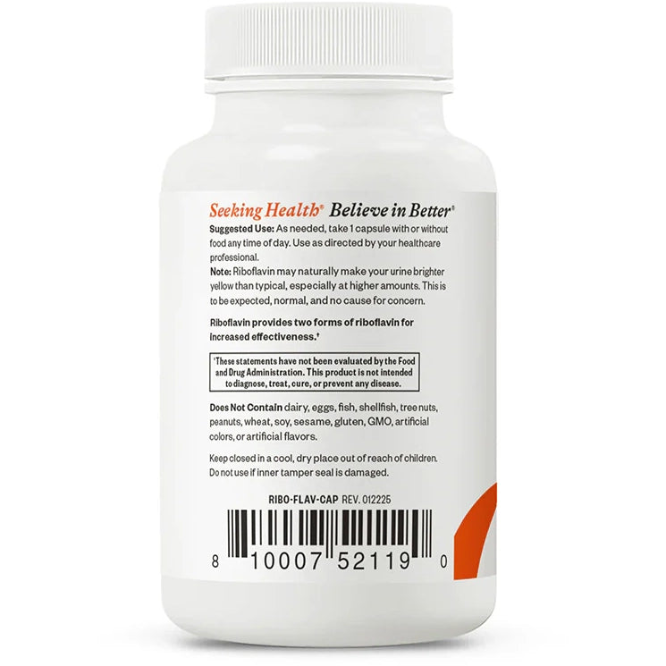 Riboflavin (60 Capsules)