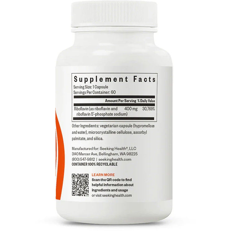 Riboflavin (60 Capsules)