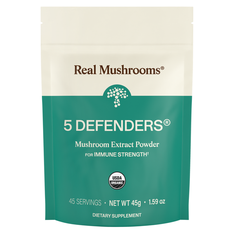 5 Defenders Organic Mushroom Complex Powder (45 g)