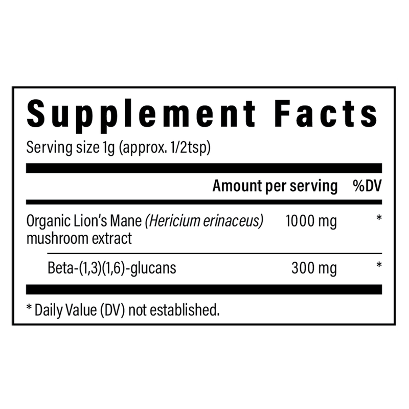 Lion's Mane Mushroom Powder (60 g)