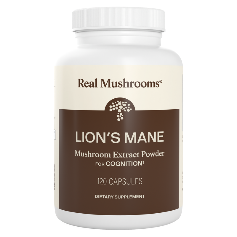 Organic Lion's Mane Extract Capsules (120 Capsules)