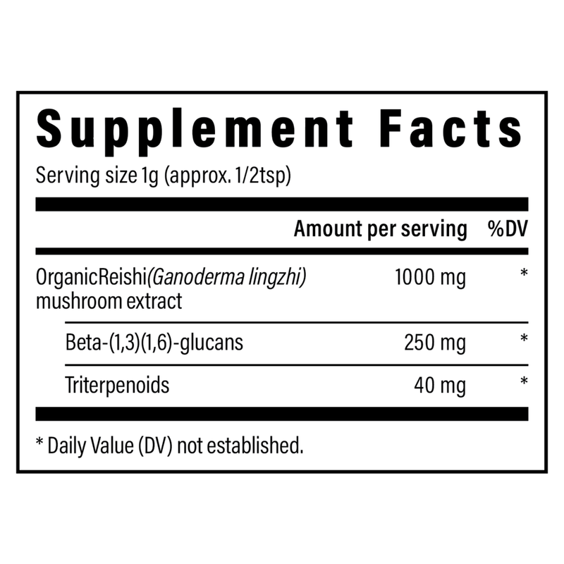 Organic Reishi Mushroom Powder (45 g)